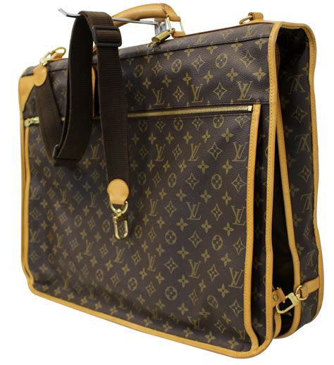 auth louis vuitton portable cabine monogram travel bag garment|[3xa0268] Auth Louis Vuitton Garment Case Monogram Portable .